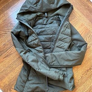 Down for it all lululemon jacket size 4